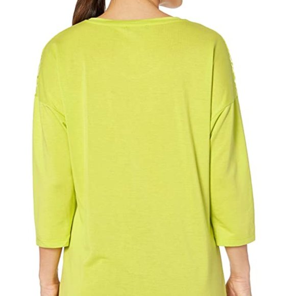 Tribal Drop Shoulder Burnout Top - Picture 3 of 3